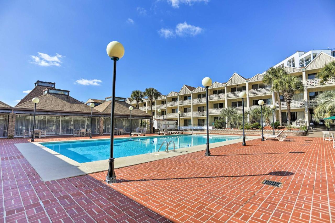 Myrtle Beach Pad With Balcony & Pool & Hot Tub Access Exterior photo